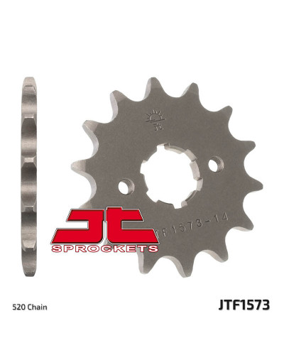 Pignon Moto JT SPROCKETS Pignon JT SPROCKETS 13 dents acier pas 520 type 1573