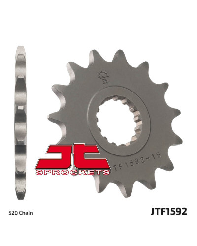 Pignon Moto JT SPROCKETS Pignon JT SPROCKETS 13 dents acier pas 520 type 1592