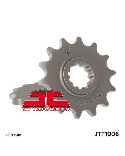 Pignon Moto JT SPROCKETS Pignon JT SPROCKETS 13 dents acier pas 520 type 1906