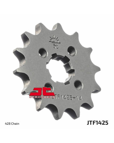 Pignon Moto JT SPROCKETS Pignon JT SPROCKETS 13 dents acier standard pas 428 type 1425