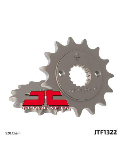 Pignon Moto JT SPROCKETS Pignon JT SPROCKETS 14 dents acier pas 520 type 1322