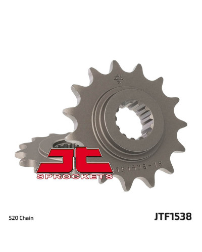 Pignon Moto JT SPROCKETS Pignon JT SPROCKETS 14 dents acier pas 520 type 1538 Kawasaki Z750