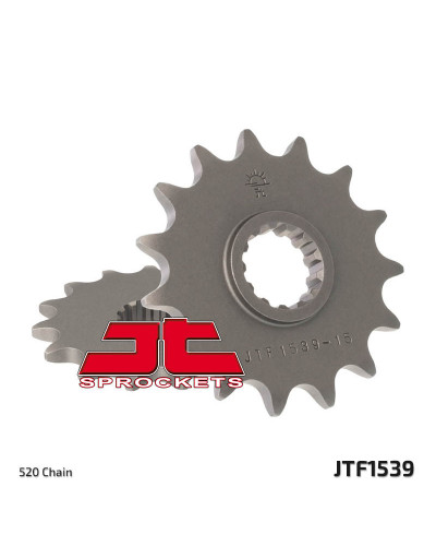 Pignon Moto JT SPROCKETS Pignon JT SPROCKETS 14 dents acier pas 520 type 1539