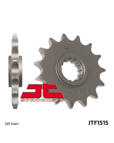 Pignon Moto JT SPROCKETS Pignon JT SPROCKETS 14 dents acier pas 525 type 1515 Kawasaki  ZX-6R