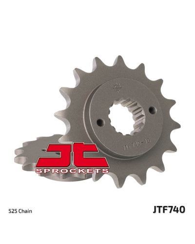 Pignon Moto JT SPROCKETS Pignon JT SPROCKETS 14 dents acier pas 525 type 740 Ducati 916