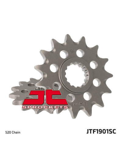 Pignon Moto JT SPROCKETS Pignon JT SPROCKETS 15 dents acier anti-boue pas 520 type 1901 KTM