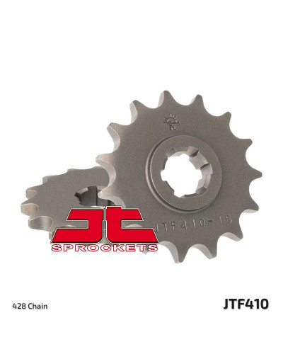 Pignon Moto JT SPROCKETS Pignon JT SPROCKETS 15 dents acier pas 428 type 410