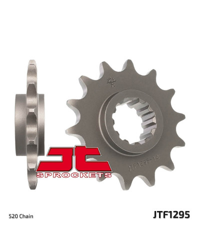 Pignon Moto JT SPROCKETS Pignon JT SPROCKETS 15 dents acier pas 520 type 1295