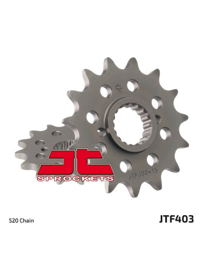 Pignon Moto JT SPROCKETS Pignon JT SPROCKETS 15 dents acier pas 520 type 403