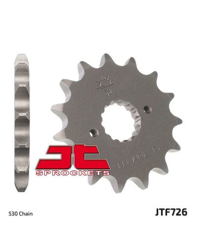 Pignon Moto JT SPROCKETS Pignon JT SPROCKETS 15 dents acier pas 520 type 726