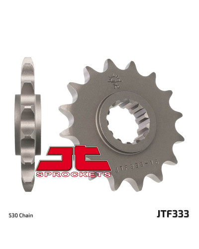 Pignon Moto JT SPROCKETS Pignon JT SPROCKETS 15 dents acier pas 530 type 333 Honda