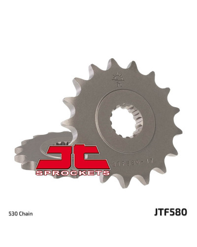 Pignon Moto JT SPROCKETS Pignon JT SPROCKETS 15 dents acier pas 530 type 580 Yamaha