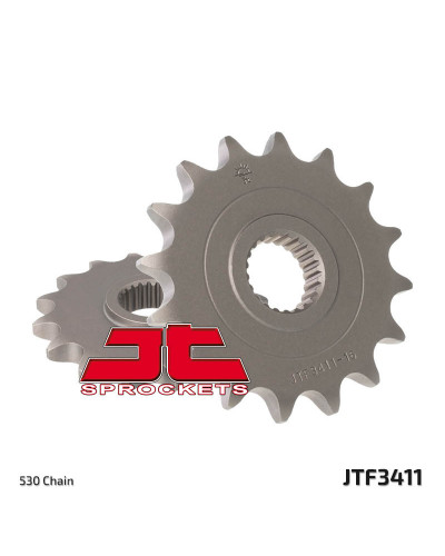 Pignon Moto JT SPROCKETS Pignon JT SPROCKETS 16 dents acier pas 520 type 3411 Can-Am/Bombardier