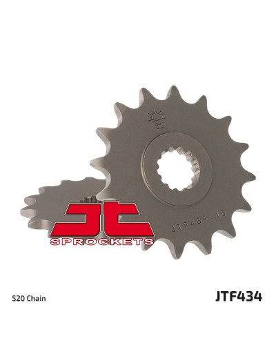 Pignon Moto JT SPROCKETS Pignon JT SPROCKETS 16 dents acier pas 520 type 434