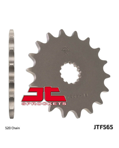 Pignon Moto JT SPROCKETS Pignon JT SPROCKETS 16 dents acier pas 520 type 565