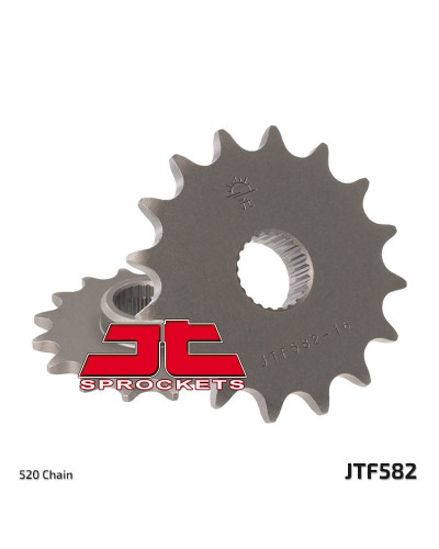 Pignon Moto JT SPROCKETS Pignon JT SPROCKETS 16 dents acier pas 520 type 582