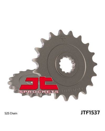 Pignon Moto JT SPROCKETS Pignon JT SPROCKETS 16 dents acier pas 525 type 1537