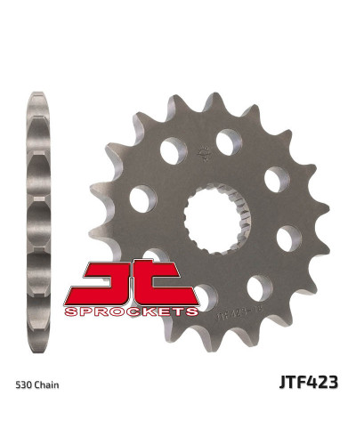 Pignon Moto JT SPROCKETS Pignon JT SPROCKETS 16 dents acier pas 530 type 423