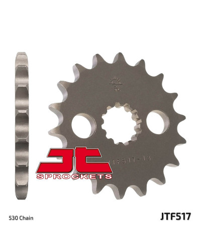 Pignon Moto JT SPROCKETS Pignon JT SPROCKETS 18 dents acier pas 630 type 517