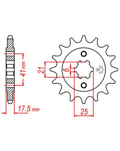 Pignon Moto JT SPROCKETS Pignon JTF294.14 Pignon Moto JT SPROCKETS Pignon JTF294.14