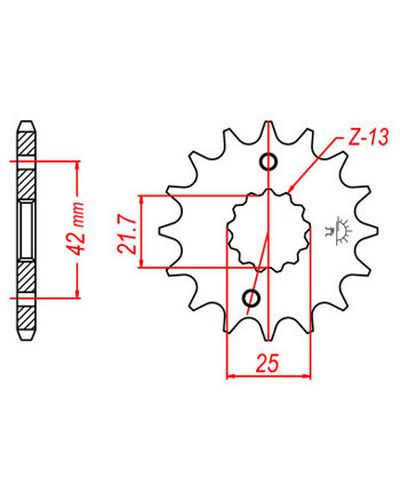 Pignon Moto JT SPROCKETS Pignon JTF436.16 Pignon Moto JT SPROCKETS Pignon JTF436.16