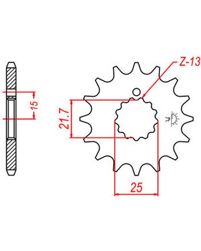 Pignon Moto JT SPROCKETS Pignon JTF518B Pignon Moto JT SPROCKETS Pignon JTF518B