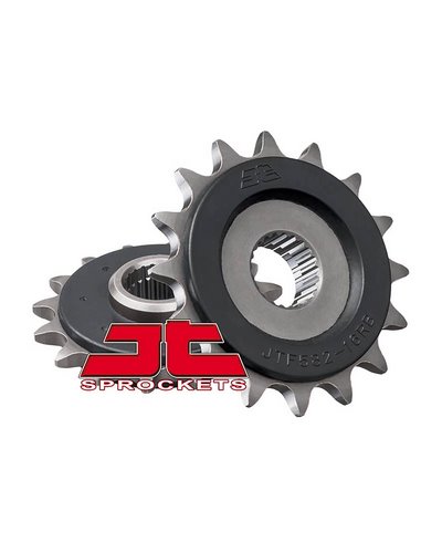 Pignon Moto JT SPROCKETS Pignon JTF582.16RB (Avec caoutchouc) Pignon Moto JT SPROCKETS Pignon JTF582.16RB (Avec caoutchouc)