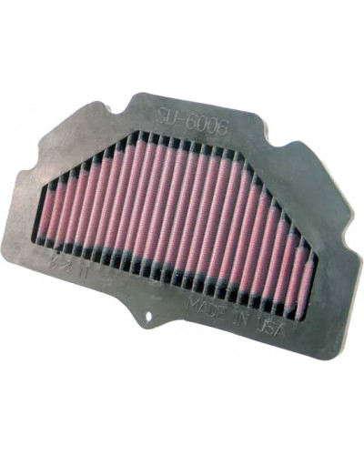 Filtre à Air Moto K&N K&N Filtre air SUZUKI GSR600, 06-09 Filtre à Air Moto K&N K&N Filtre air SUZUKI GSR600, 06-09