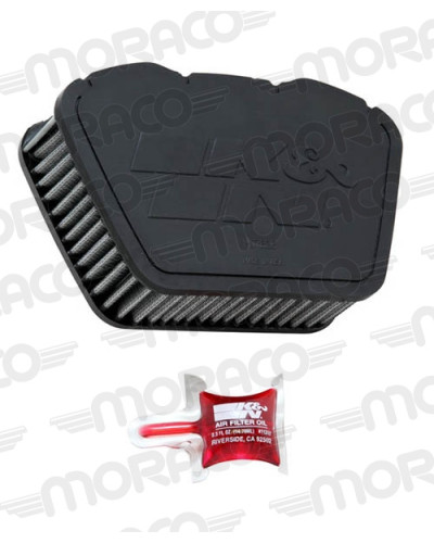 Filtre à Air Moto K&N K&N Filtre air YAMAHA XVS950/1300 V-STAR, 07-09