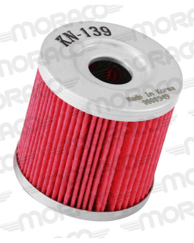 Filtre à Huile Moto K&N K&N Filtre huile KN-139 Filtre à Huile Moto K&N K&N Filtre huile KN-139