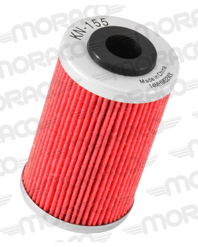 Filtre à Huile Moto K&N K&N Filtre huile KN-155 Filtre à Huile Moto K&N K&N Filtre huile KN-155
