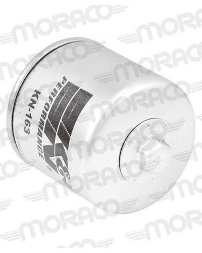 Filtre à Huile Moto K&N K&N Filtre huile KN-163 Filtre à Huile Moto K&N K&N Filtre huile KN-163