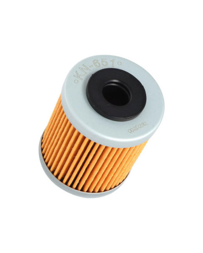 Filtre à Huile Moto K&N K&N Filtre huile KN-651 Filtre à Huile Moto K&N K&N Filtre huile KN-651