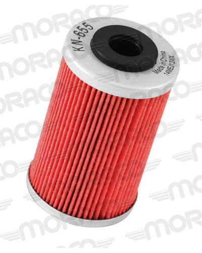 Filtre à Huile Moto K&N K&N Filtre huile KN-655 Filtre à Huile Moto K&N K&N Filtre huile KN-655