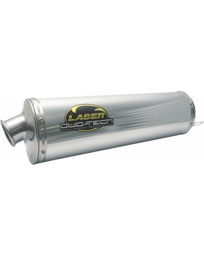 Silencieux Échappement Moto LASER Duotech Suzuki GSF 650 Bandit 2005> Inox
