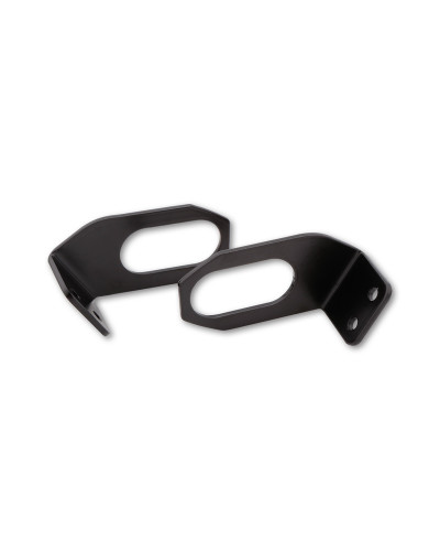 Clignotants Moto LED HIGHSIDER Adaptateur de clignotant original HIGHSIDER pro pour support de plaque d'immatriculation