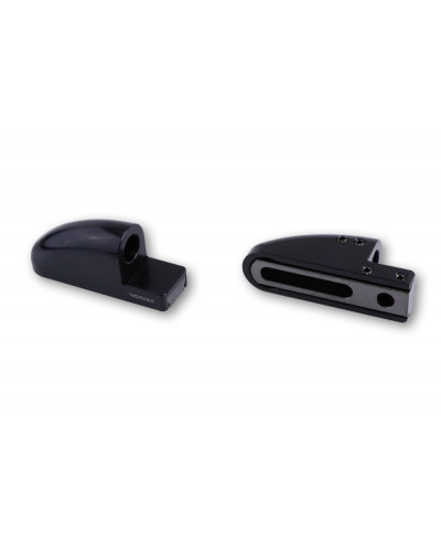 Pièces Détachées Rétroviseur Moto LED HIGHSIDER Adaptateur de rétroviseur de carénage HIGHSIDER FB-1 - court
