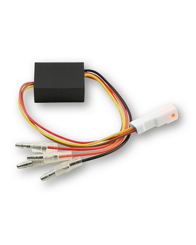 Boitier CDI Moto LED HIGHSIDER Boîtier électronique de rechange HIGHSIDER 2 Blaze connecteur blanc