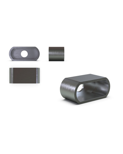 Accessoires Feux Moto LED HIGHSIDER Boîtier soudé CNC HIGHSIDER MODUL 1