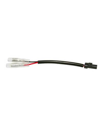 Support Plaque Immatriculation Moto LED HIGHSIDER Câble adaptateur éclairage de plaque HIGHSIDER type 12