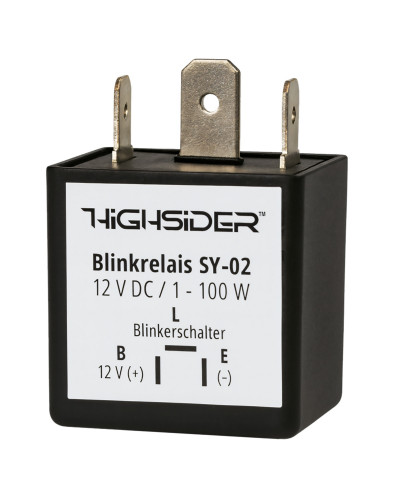 Clignotants Moto LED HIGHSIDER Centrale de clignotants électronique HIGHSIDER smart SY-02 Clignotants Moto LED HIGHSIDER Centrale de clignotants électronique HIGHSIDER smart SY-02