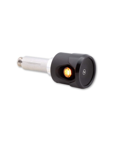 Clignotants Moto LED HIGHSIDER Clignotant embout de guidon LED HIGHSIDER Akron-Flash