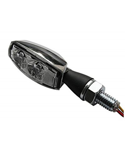 Clignotants Moto LED HIGHSIDER Clignotant HIGHSIDER LED Blaze 3en1 - clignotant/feu stop/feu de position arrière