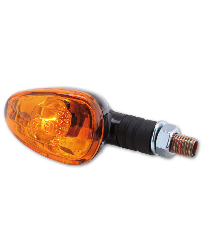 Clignotants Moto LED HIGHSIDER Clignotant HIGHSIDER smart Little Duke Mini homologué - verre orange - la paire Clignotants Moto LED HIGHSIDER Clignotant HIGHSIDER smart Little Duke Mini homologué - verre orange - la paire