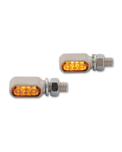 Clignotants Moto LED HIGHSIDER Clignotants LED HIGHSIDER Little Bronx - par paire