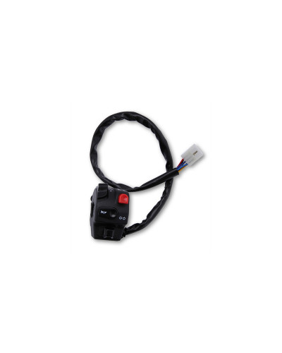Interrupteur Contacteur Moto LED HIGHSIDER Commodo électrique HIGHSIDER smart gauche avec 5 fonctions - ATV