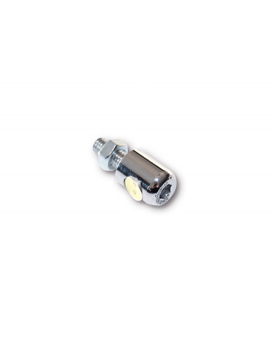 Support Plaque Immatriculation Moto LED HIGHSIDER Éclairage de plaque LED HIGHSIDER smart - chromé - à l'unité Support Plaque Immatriculation Moto LED HIGHSIDER Éclairage de plaque LED HIGHSIDER smart - chromé - à l'unité