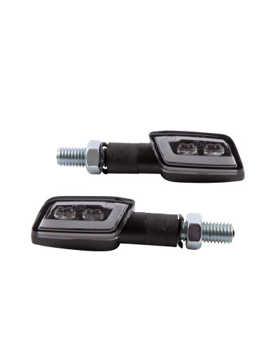 Accessoires Feux Moto LED HIGHSIDER Feu arrière/clignotant LED HIGHSIDER smart Formula-TS 3en1 homologué - verre fumé - la paire