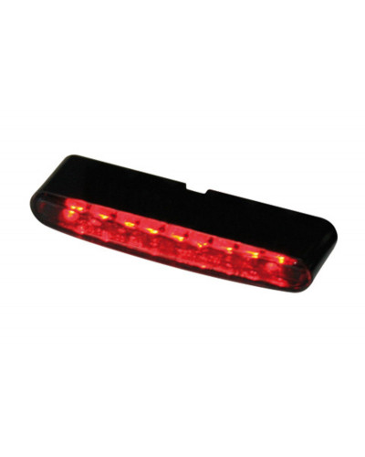 Accessoires Feux Moto LED HIGHSIDER Feu arrière LED HIGHSIDER pro - Stripe - noir/fumé - 1 pièce