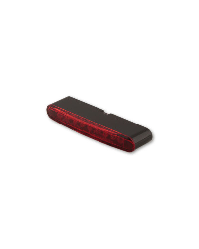 Accessoires Feux Moto LED HIGHSIDER Feu arrière LED HIGHSIDER pro - Stripe - noir/rouge - 1 pièce